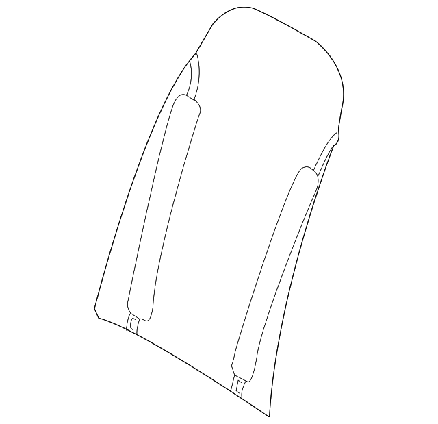 93751-2T010 Деталь SEAT BACK HEATER, LEFT