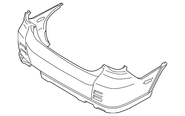 7180054821T2G Деталь BUMPER COVER