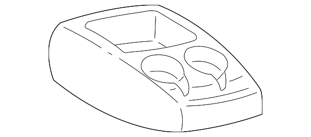 1F72-64-310 Деталь CONSOLE PANEL