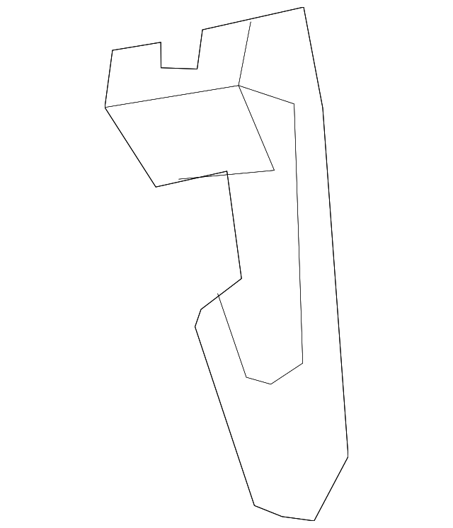 15911455 Деталь REINF BRACKET, RIGHT