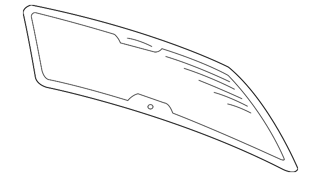 8E9-845-501-E-NVB Деталь LIFT GATE GLASS