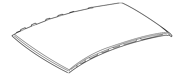 156-657-00-09 Деталь ROOF PANEL
