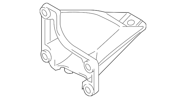1165179K00 Деталь ENGINE BRACKET, LEFT