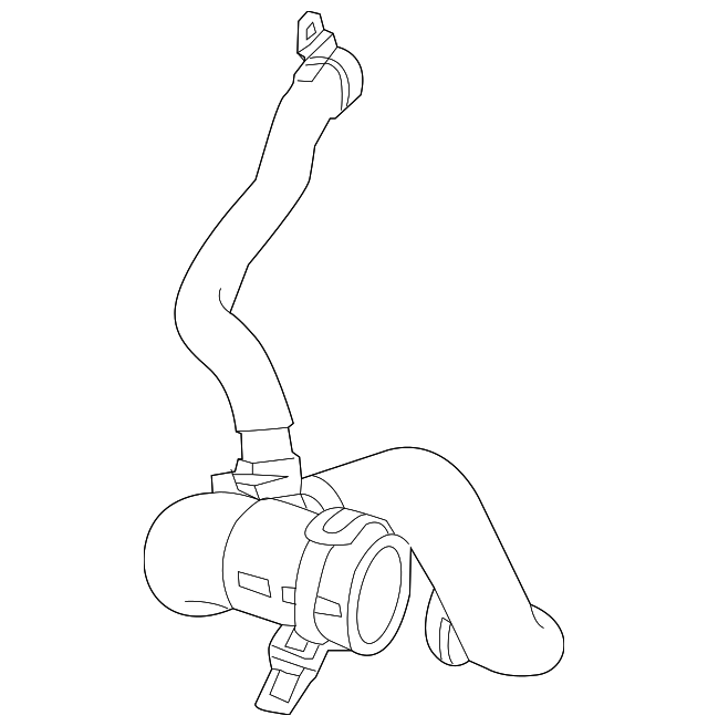 52014834AD Деталь LOWER HOSE