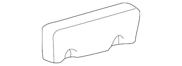 67928-08020 Деталь CRASH PAD, LEFT