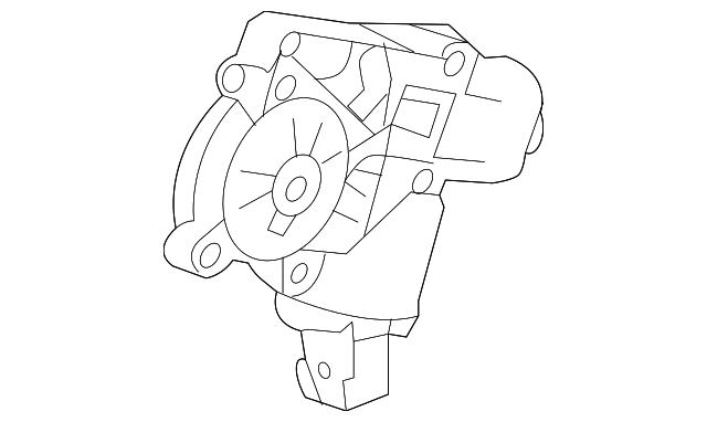 22921494 WINDOW MOTOR, RIGHT