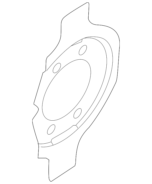 41151-JA00A SPLASH SHIELD, RIGHT