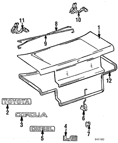 Corolla LID & COMPONENTS