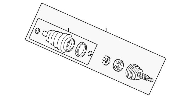 22724177 Деталь OUTER JOINT ASSY, LEFT