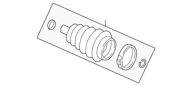 22674177 Деталь OUTER BOOT, RIGHT