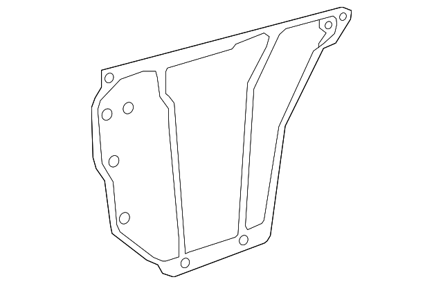25981277 WATER DEFLECTOR, RIGHT