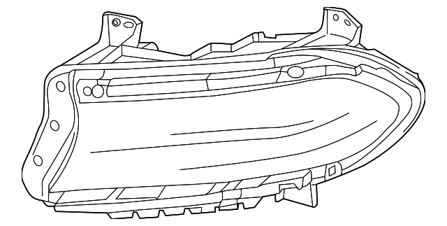 68214397AB Деталь HEADLAMP ASSY, LEFT