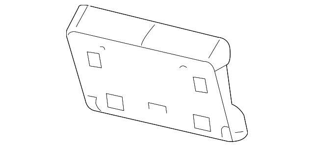 68078624AB Деталь LICENSE BRACKET