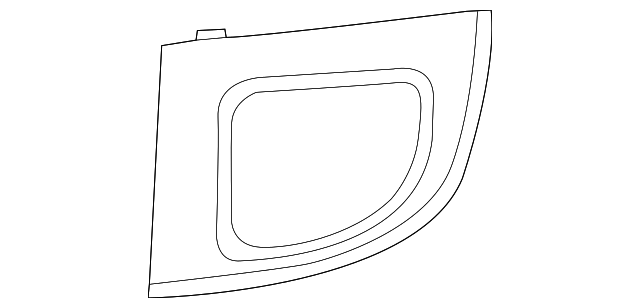 1SD67KX7AB Деталь BEZEL, LEFT
