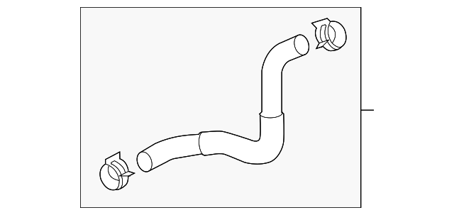 25414-B1100 Деталь UPPER HOSE