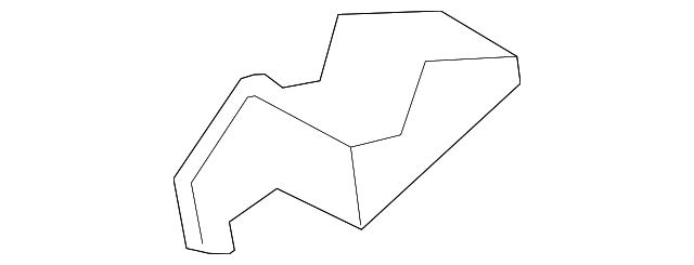 82859-JA01A Деталь PAD, LEFT