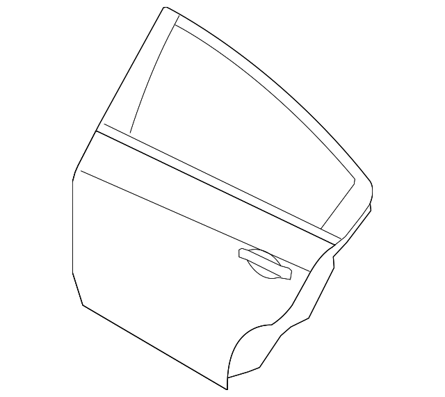 82100-9HA0A Деталь DOOR SHELL, RIGHT