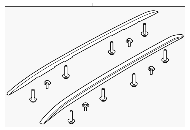 FT4Z-7855100-AA Деталь ROOF RACK