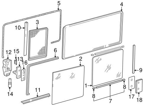 EuroVan GLASS - SIDE PANEL