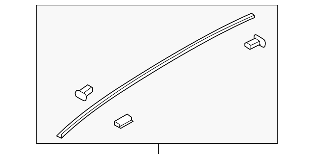 GS3L-50-9H0A Деталь ROOF MOLDING, RIGHT