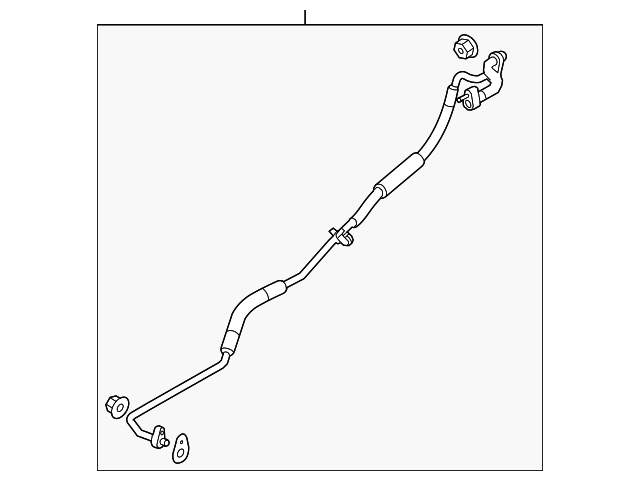 BC3Z-19835-J Деталь AC HOSE