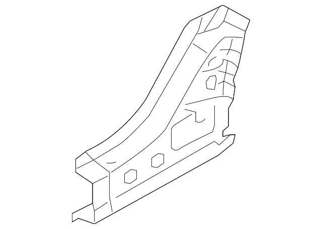 764B4-1AA0A Деталь SILL REINF, RIGHT