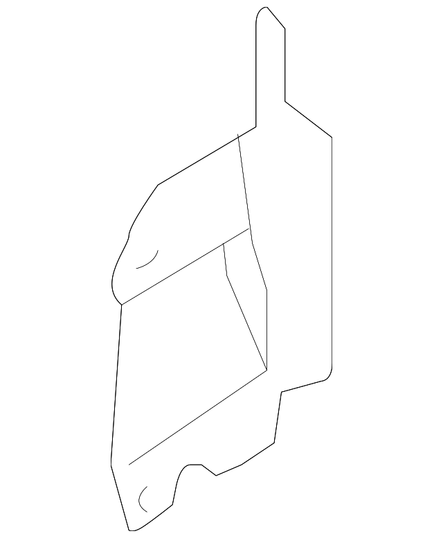 76757-1AC0A Деталь INNER WHEELHOUSE EXTENSION, LEFT
