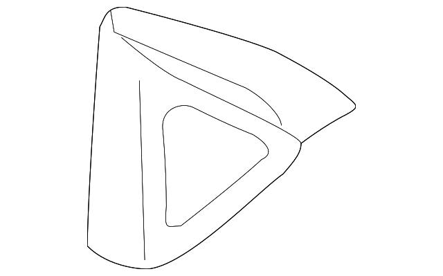 87650-2J010 Деталь INNER COVER, LEFT
