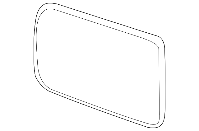87611-2J300 Деталь MIRROR GLASS, LEFT