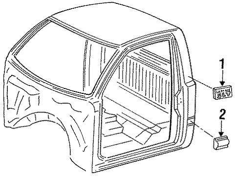 Ram 1500 EXTERIOR TRIM - CAB