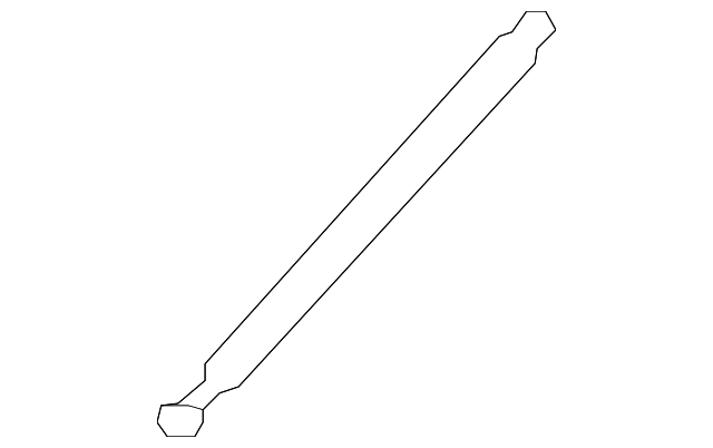 81170-2J000 Деталь SUPPORT CYLINDER, RIGHT