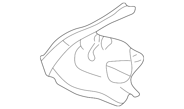 71575-2C510 Деталь LAMP HOUSING, LEFT