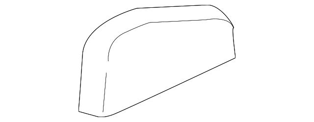 23261573 Деталь HINGE COVER, RIGHT