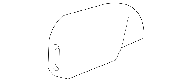 23251416 Деталь LATCH COVER, LEFT