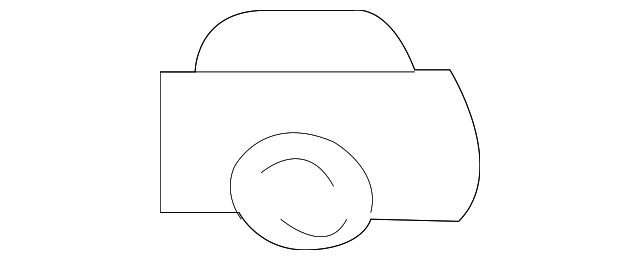MN121100 Деталь ANTENNA CABLE CLIP