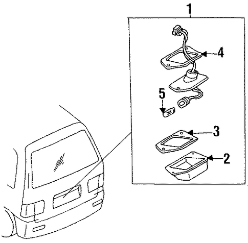 MPV LICENSE LAMPS