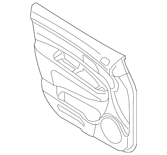 82360-1D0003J Деталь ARMREST COVER, RIGHT