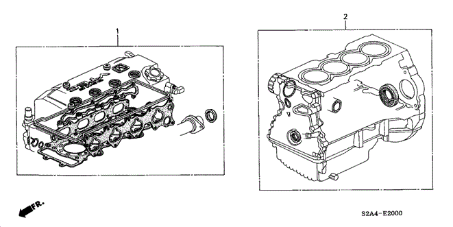 ENGINE/GASKET KIT for 2002 Honda S2000 #1