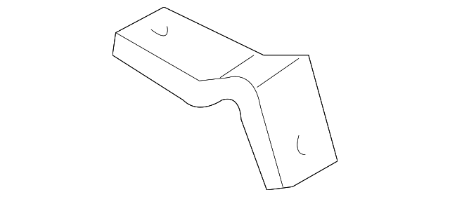 81671-1M000 BRACKET, RIGHT