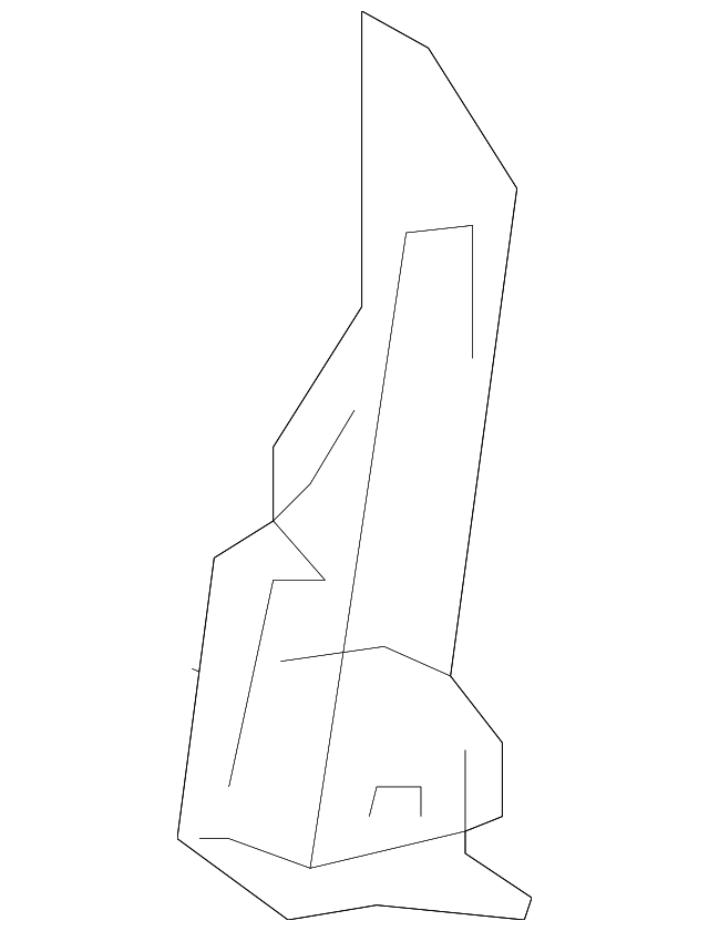61711-52130 Деталь UPPER PANEL, RIGHT