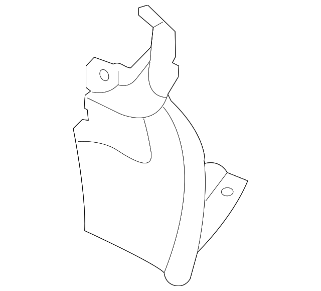 86821-2M000 Деталь WHEELHOUSE LINER, LEFT