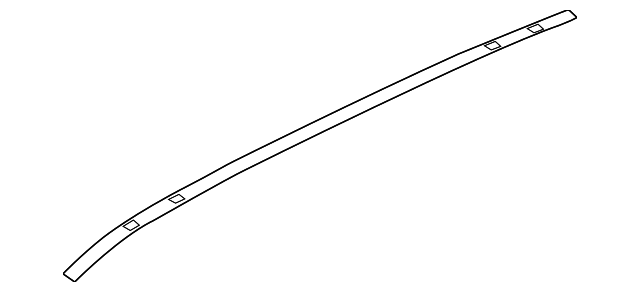 87230-2P000 Деталь ROOF MOLDING, LEFT