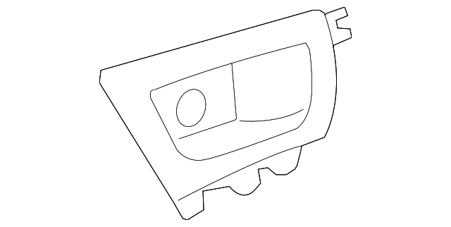 67607-60020-A0 Деталь HANDLE, INSIDE, RIGHT