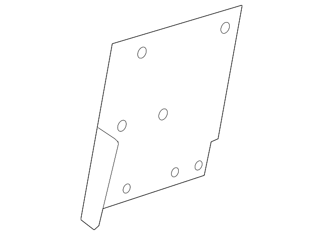 96562-3F100 Деталь AM/FM RADIO BRACKET, RIGHT