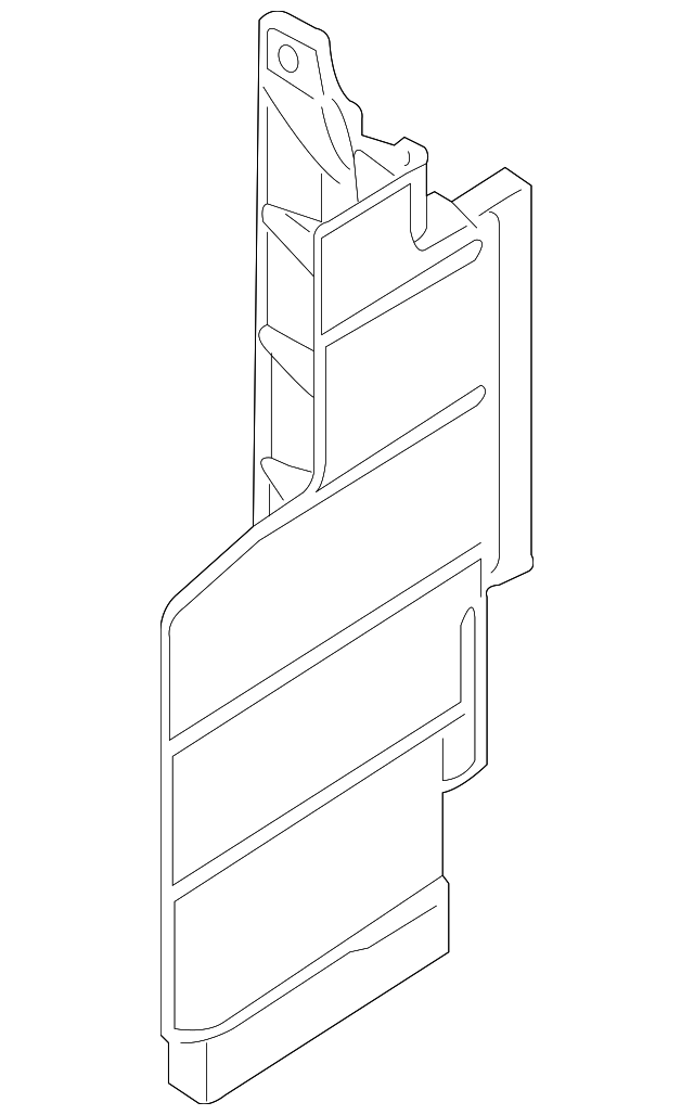 29134-4U200 AIR GUIDE, RIGHT