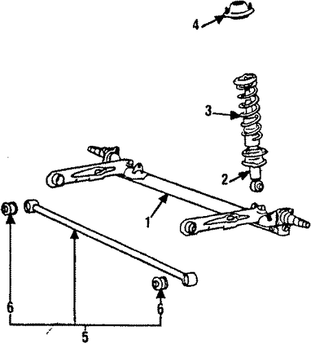 Galant STRUTS & SUSPENSION COMPONENTS