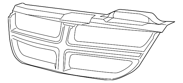 1VU67TZZAC Деталь GRILLE