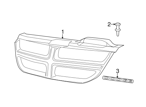 Journey GRILLE & COMPONENTS