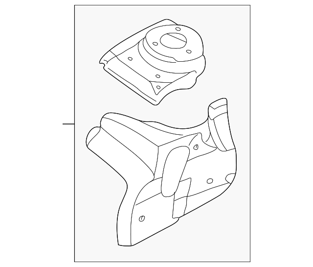 4580442AI Деталь APRON ASSY, RIGHT