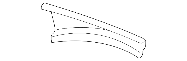 4580217AF Деталь UPPER RAIL, LEFT